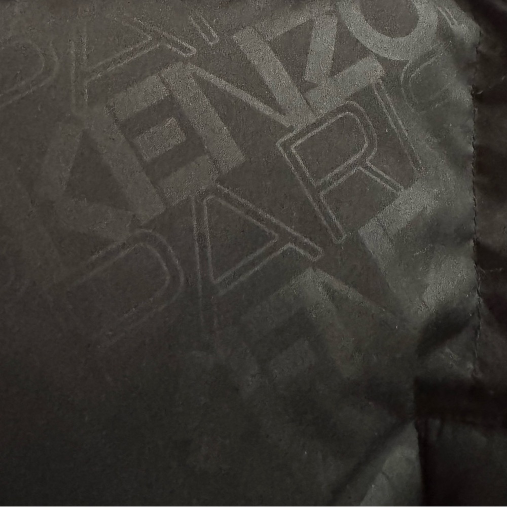 KENZO PARIS Monogram Logo Puffer Jacket Black XS - Picture 5 of 9